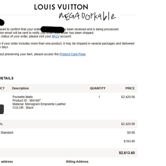 Louis Vuitton The Pochette Metis - Picture 9 of 9